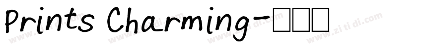 Prints Charming字体转换